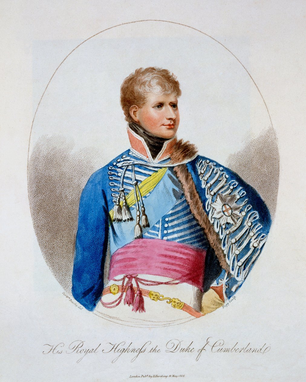HRH der Herzog von Cumberland, 1806 von English School