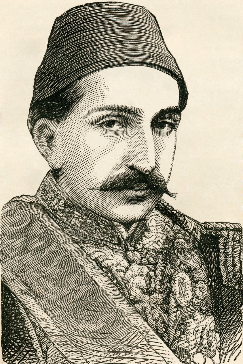 Seine Kaiserliche Majestät, Sultan Abdulhamid II., Kaiser der Osmanen, Kalif der Gläubigen, aus 