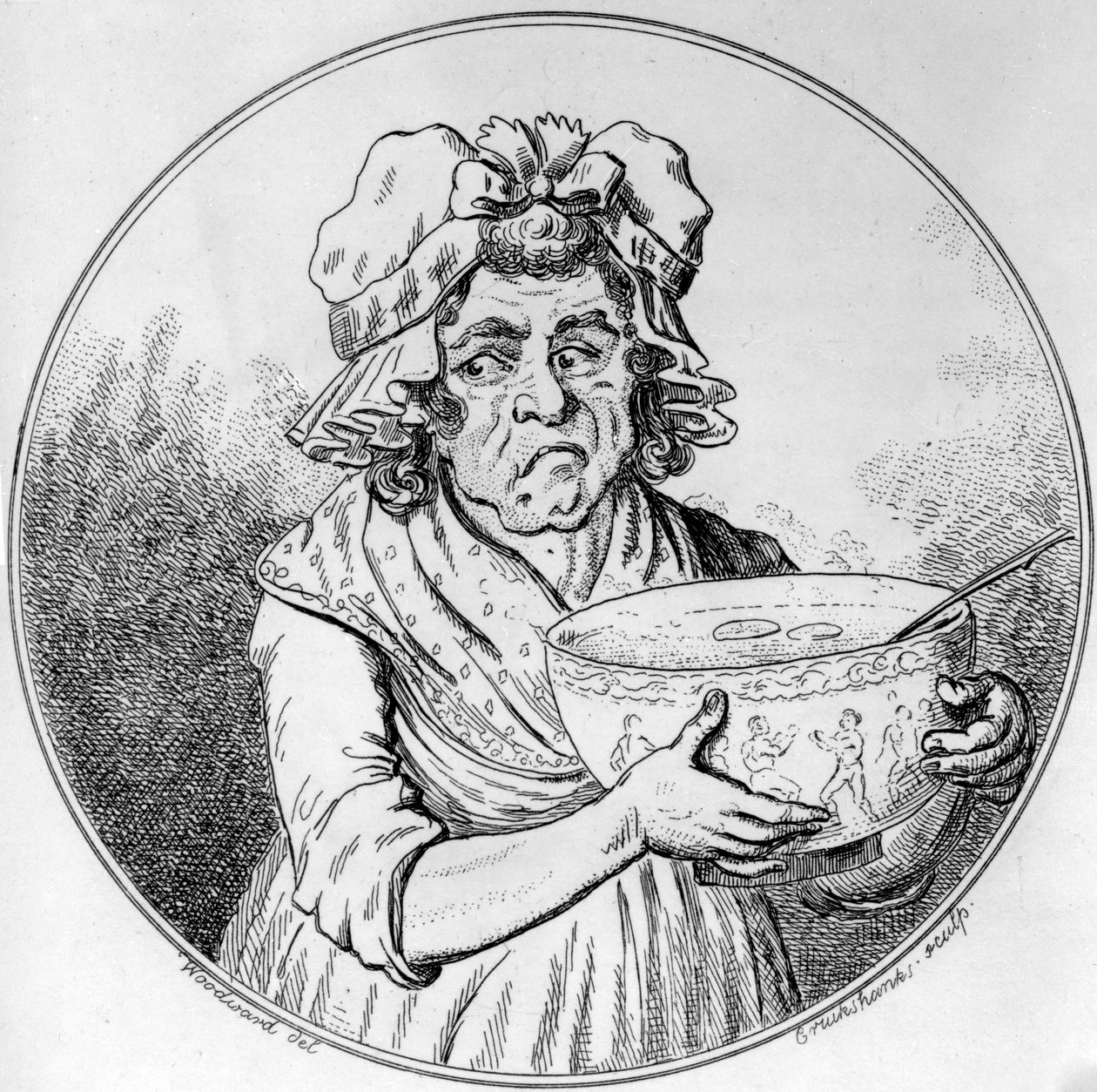 Illustration von George Moutard Woodward, graviert von Isaak Cruickshank, veröffentlicht von Allen & West, 1796 von English School