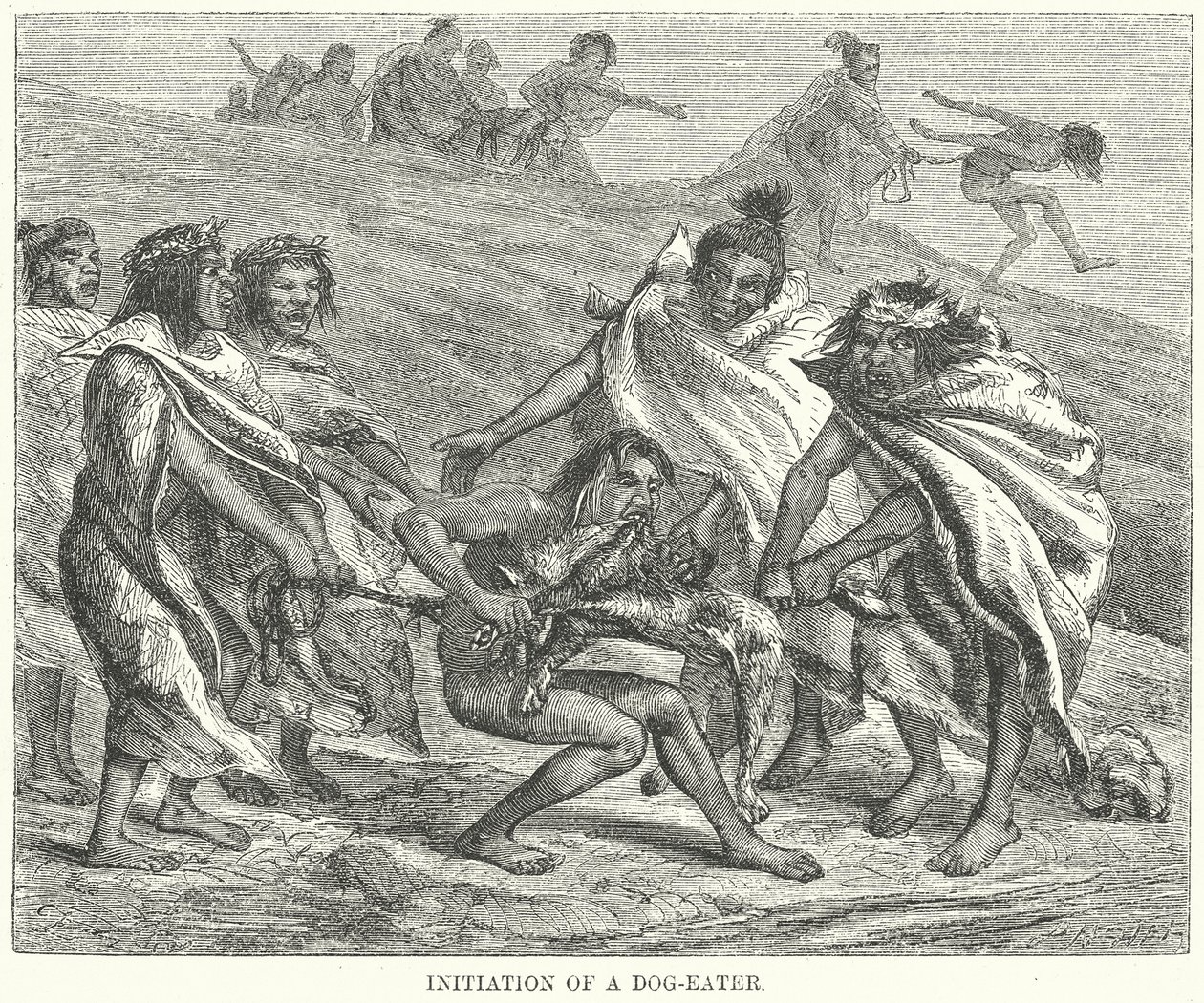 Einweihung eines Hundeessers von English School