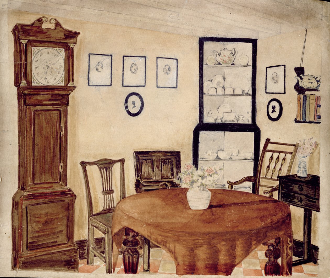Interieur eines Antiquitätenhändlers, ca. 1870 von English School