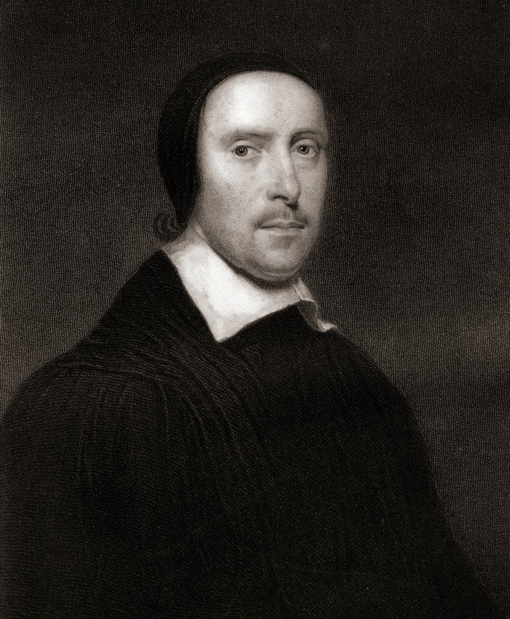 Jeremy Taylor (ca. 1613-67) aus The Gallery of Portraits, veröffentlicht 1833 von English School
