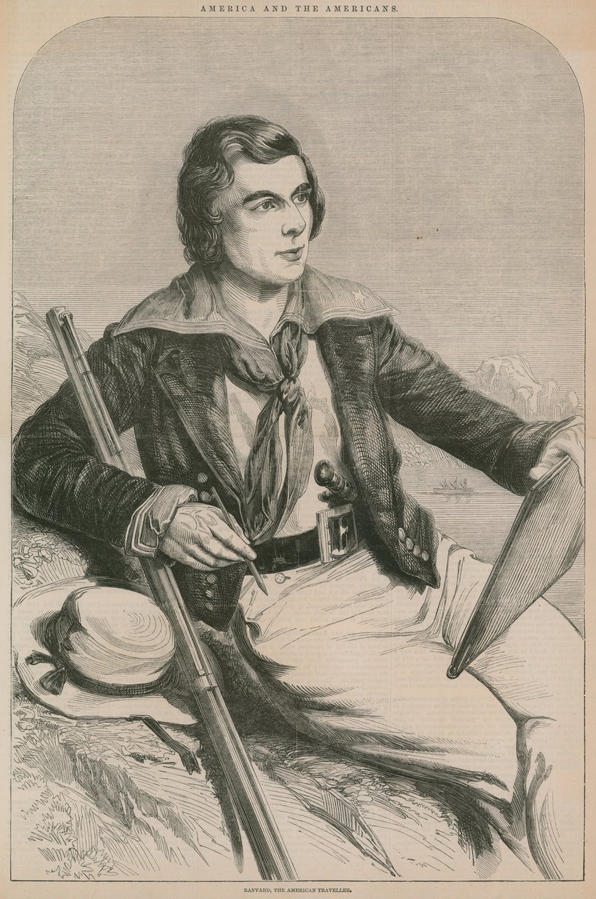 John Banvard, der amerikanische Reisende von English School