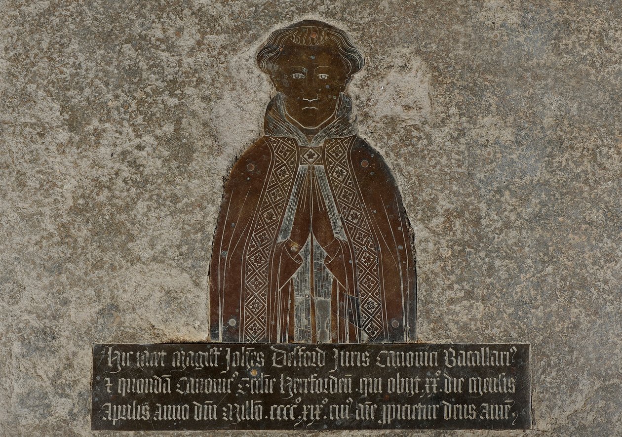John Desford, 1419 (Messing) von English School