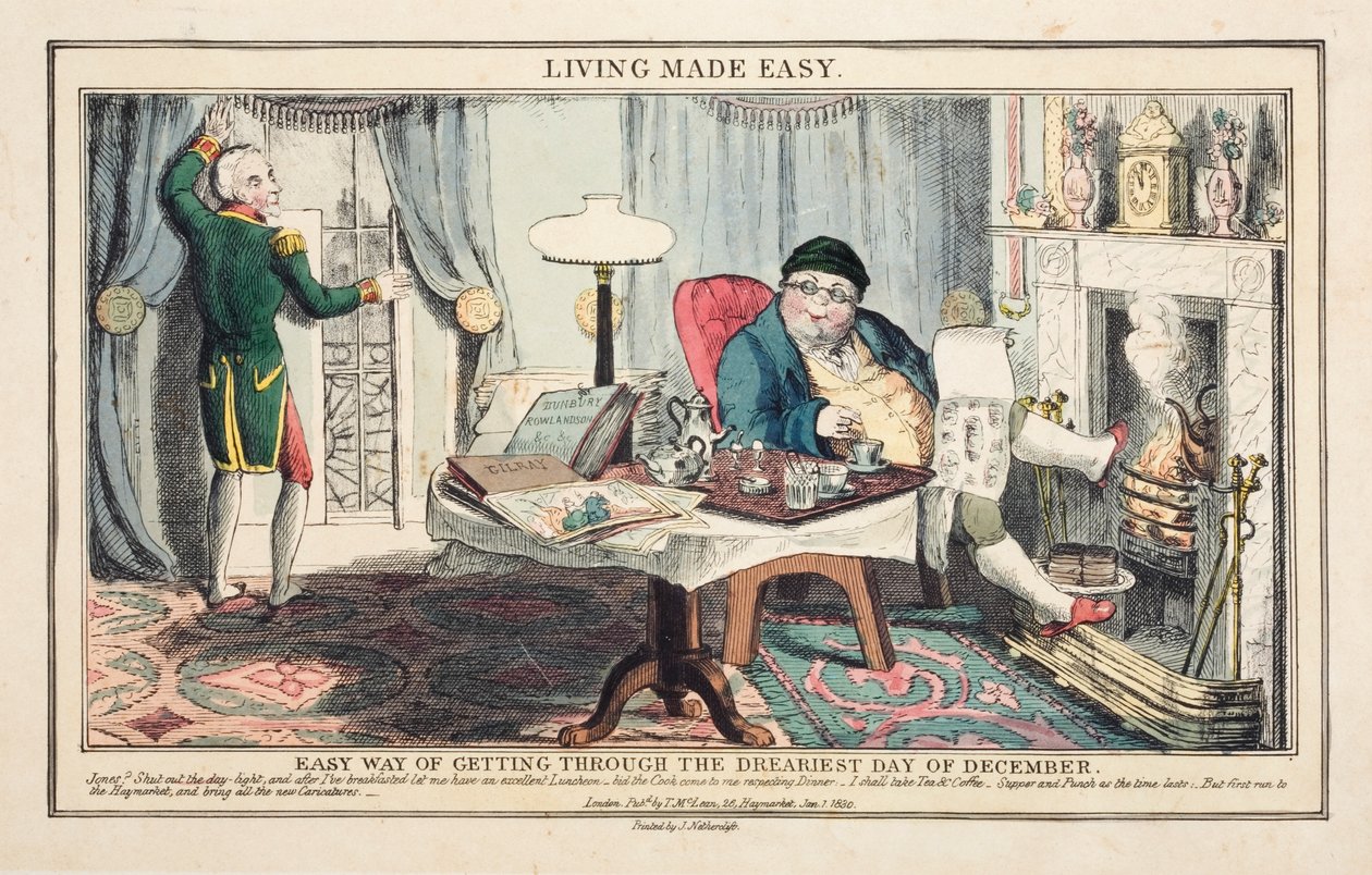 Leben leicht gemacht, gedruckt von J. Netherclift, veröffentlicht in London von Thomas McLean von English School