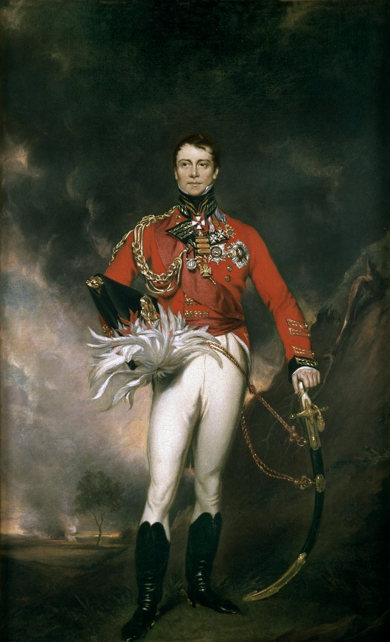 Generalmajor Sir James Kempt, ca. 1824 von English School