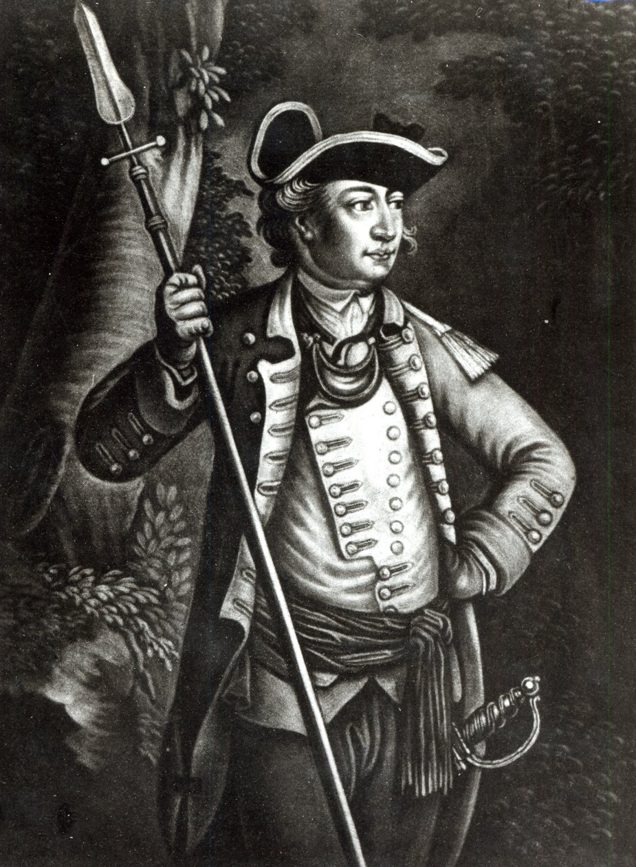Generalmajor John Sullivan (1740-95), 1776 von English School