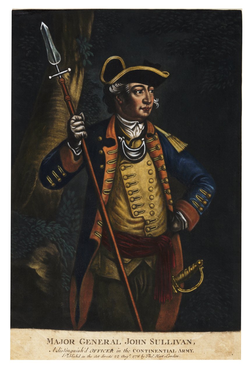 Generalmajor John Sullivan, 1776 von English School