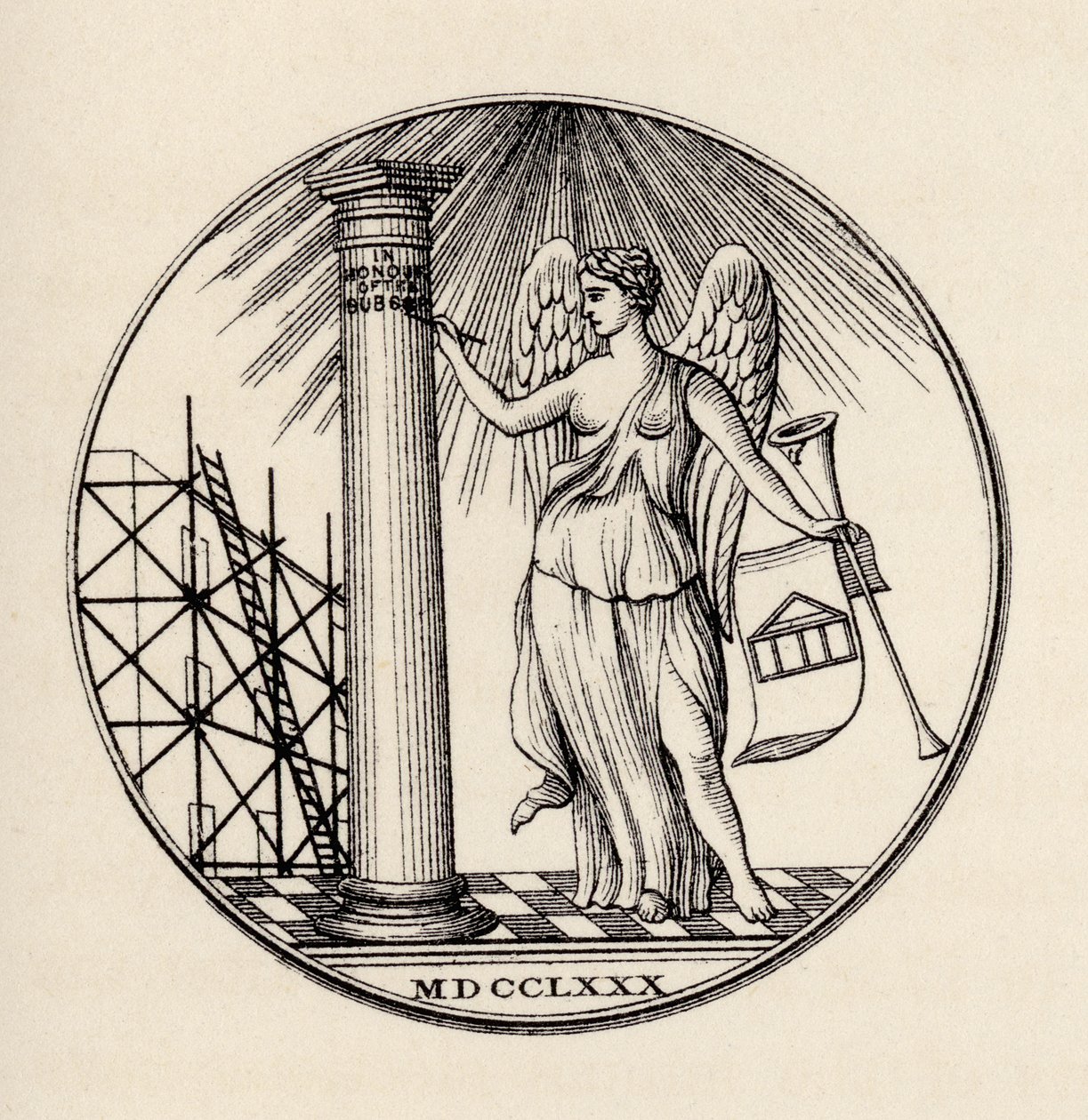 Freimaurersiegel, 1780, aus 