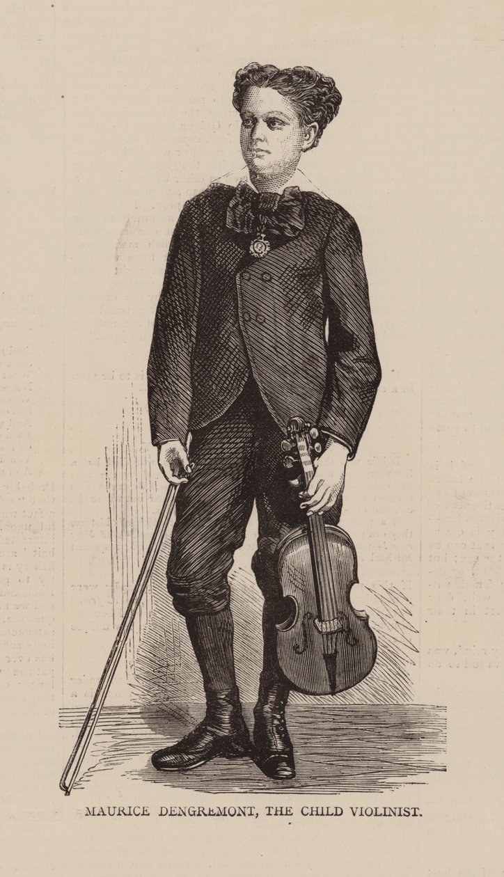 Maurice Dengremont, Das Kinderviolinist von English School