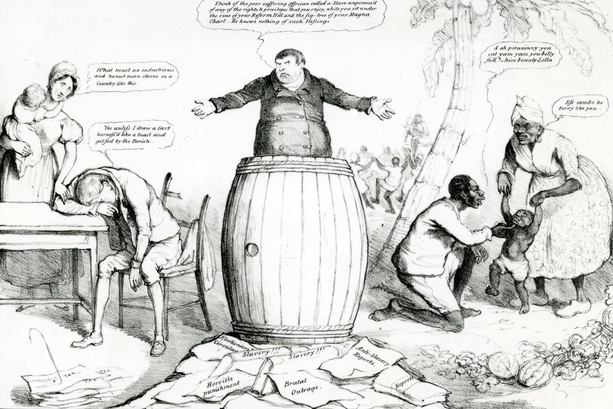 McLeans monatliches Blatt der Karikaturen, oder der Spiegel, veröffentlicht von Thomas McLean, Druck von Robert Seymour, 1832 von English School