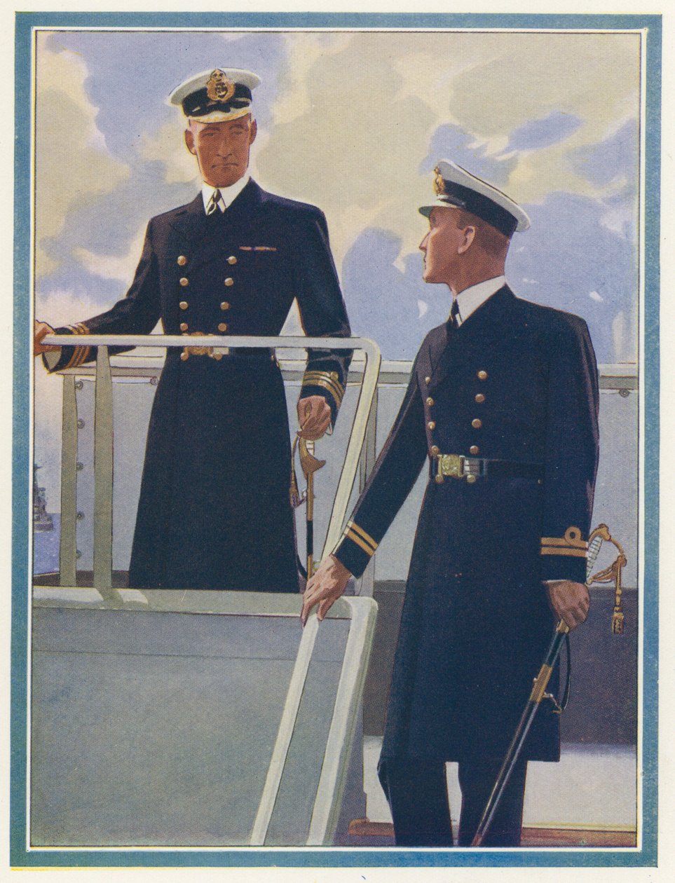 Herrenbekleidung: Marine-Outfits von English School