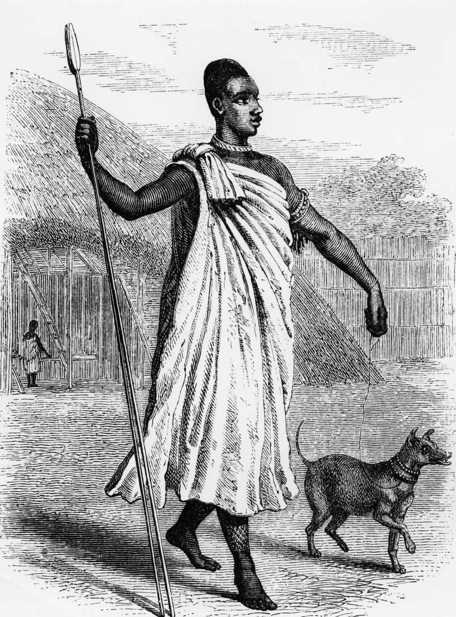 Muteesa I. von Buganda, Illustration aus 