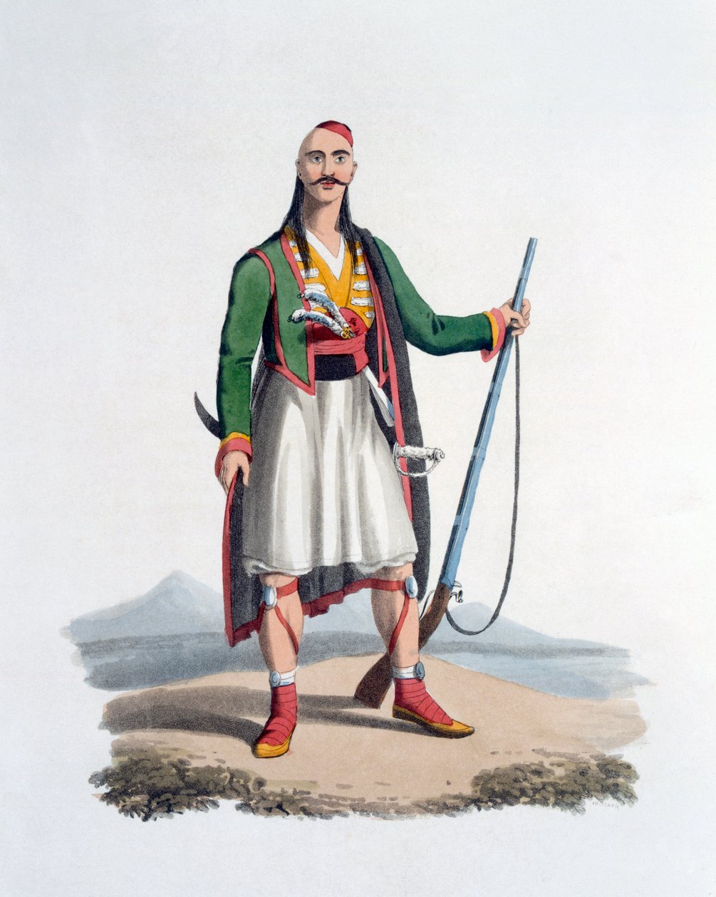 Offizier der Spahis, 1818 von English School