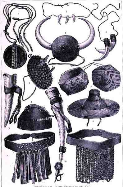 Schmuck der Schwarzen am Nil, aus 