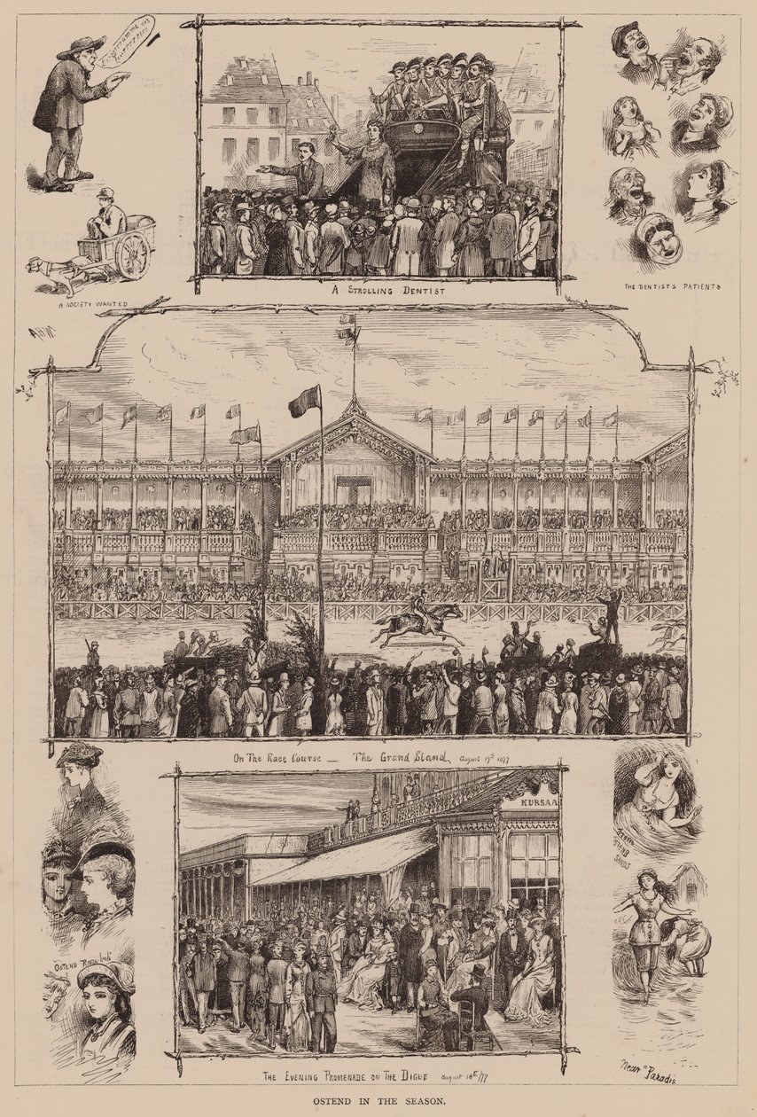 Ostende in der Saison von English School