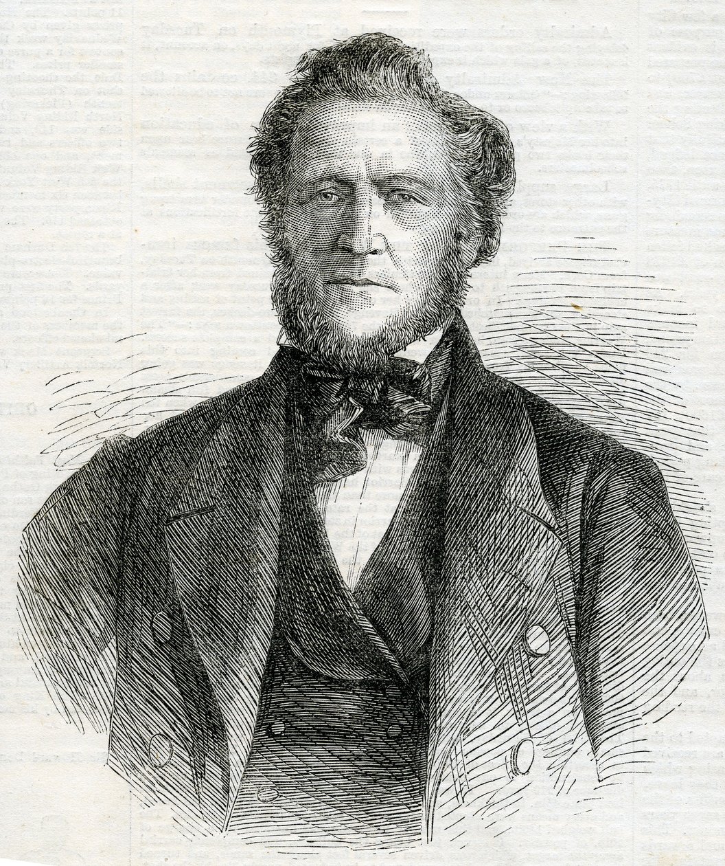 Porträt von Brigham Young, 1861 von English School