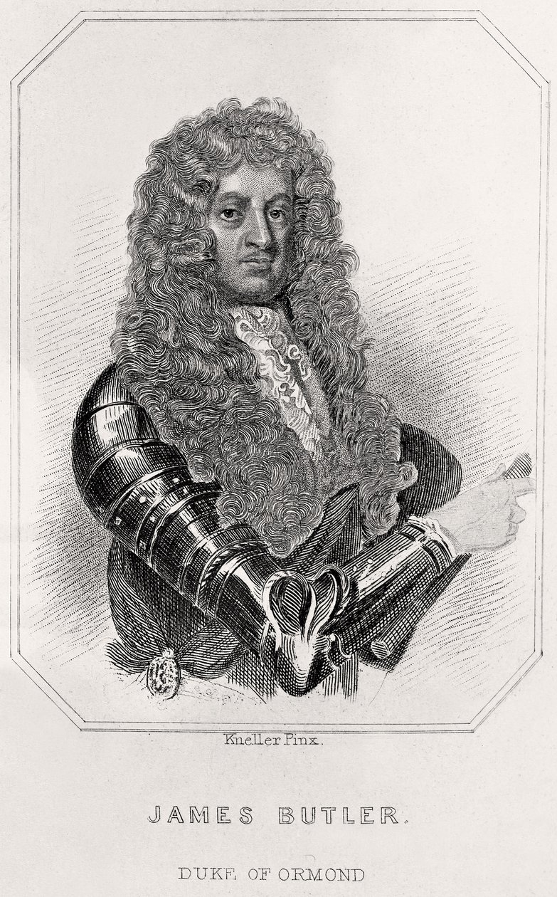 Porträt von James Butler, zweiter Herzog von Ormond, 1835 von English School