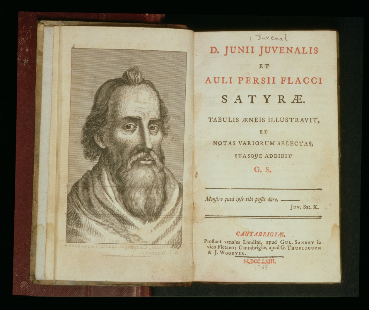 Porträt von Juvenal aus 
