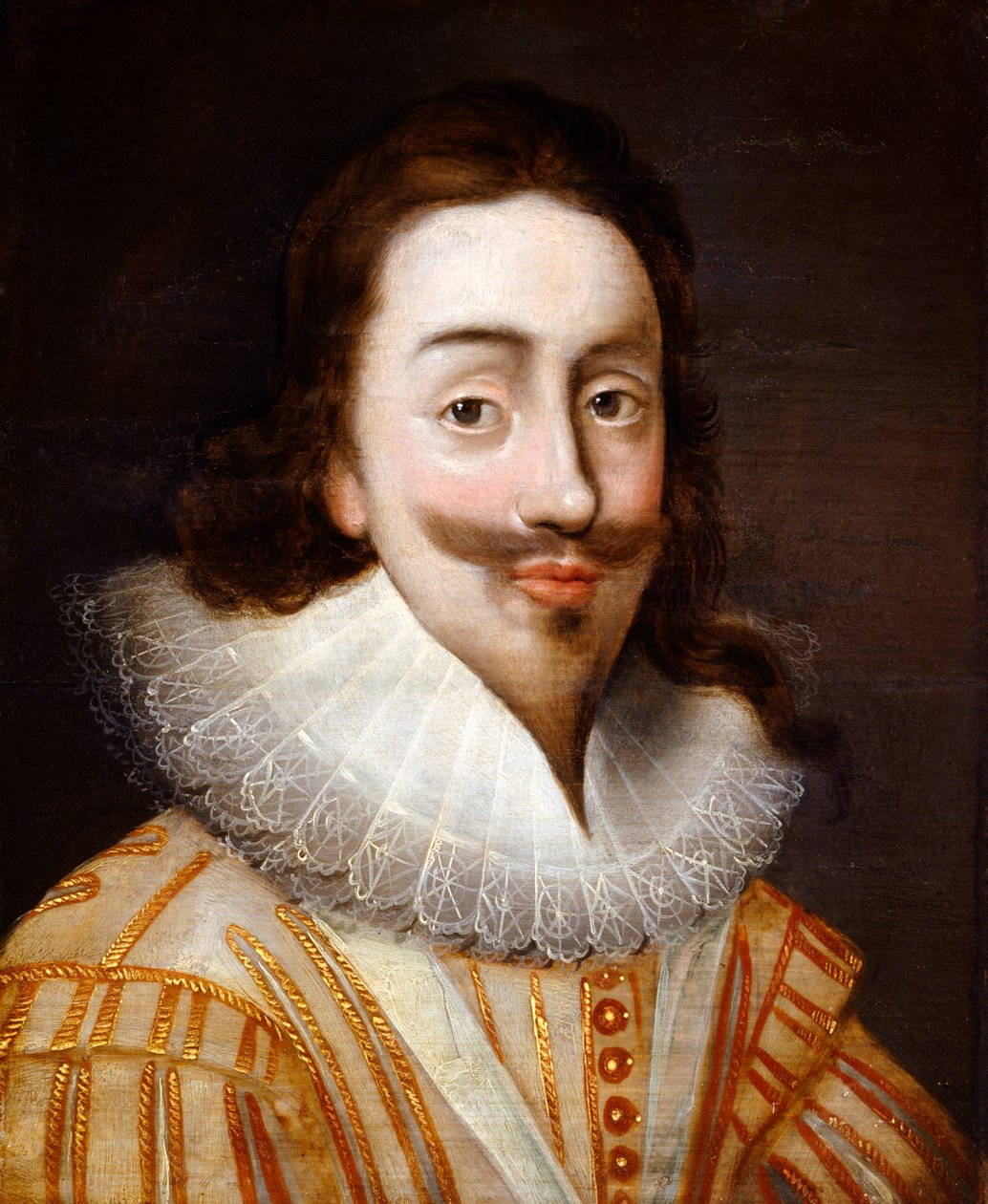 Porträt von König Karl I. von English School