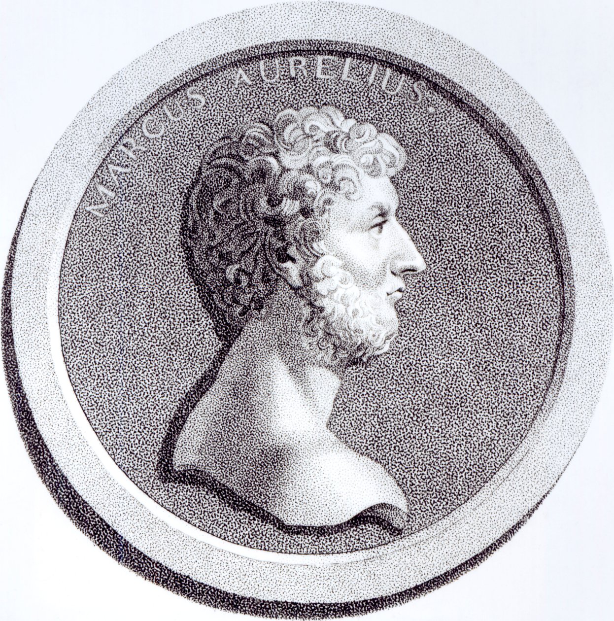 Porträt von Marcus Aurelius, aus 