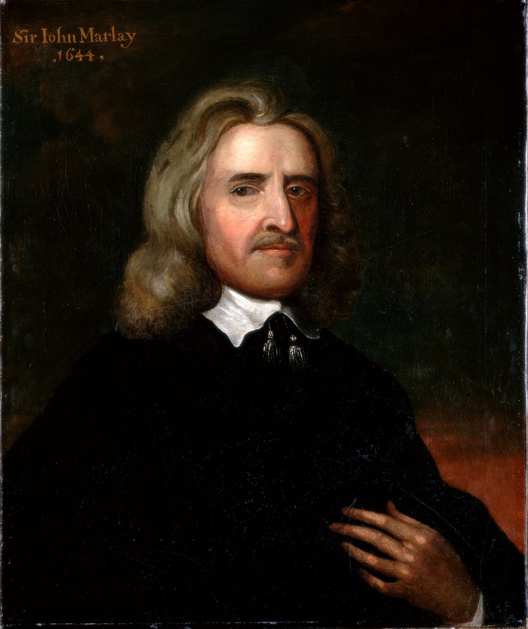 Porträt von Sir John Marlay, 1644 von English School