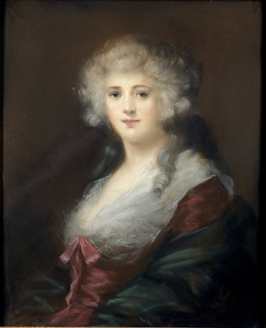 Porträt einer Dame, vermutlich Georgiana Spencer (1757-1806), Herzogin von Devonshire von English School