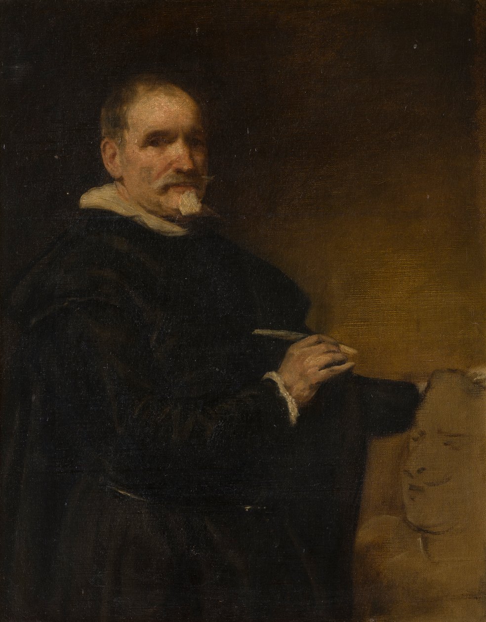 Porträt von Alonso Cano von English School