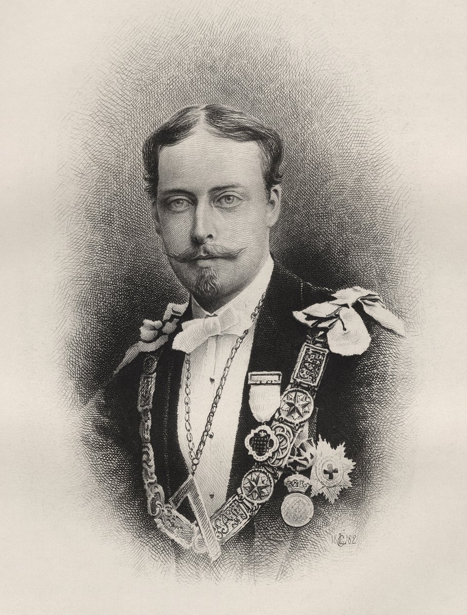 Prinz Leopold, Herzog von Albany, aus 