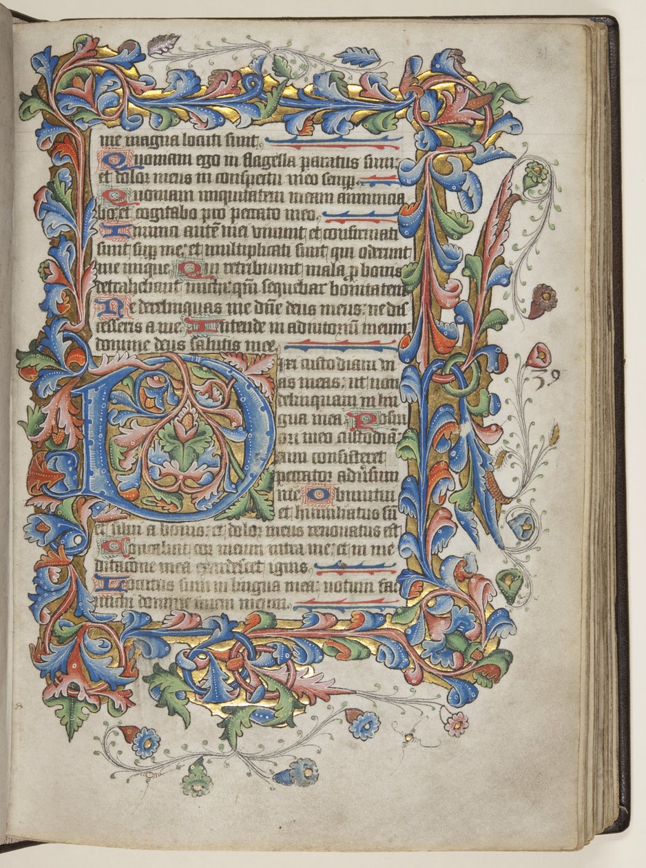 Psalter mit Sarum-Kalender, ca. 1425-75 von English School