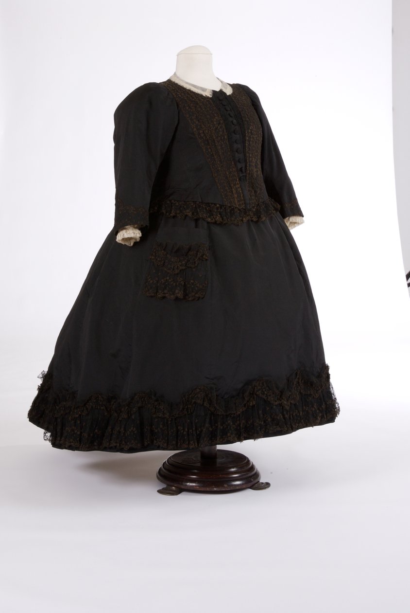 Kleid von Königin Victoria, 1890er Jahre von English School