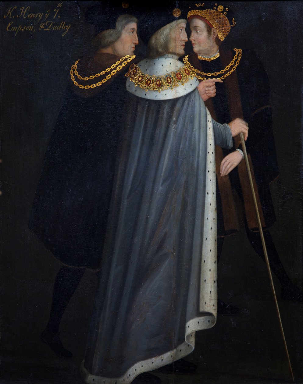 Richard Empson, Heinrich VII. und Edmund Dudley von English School