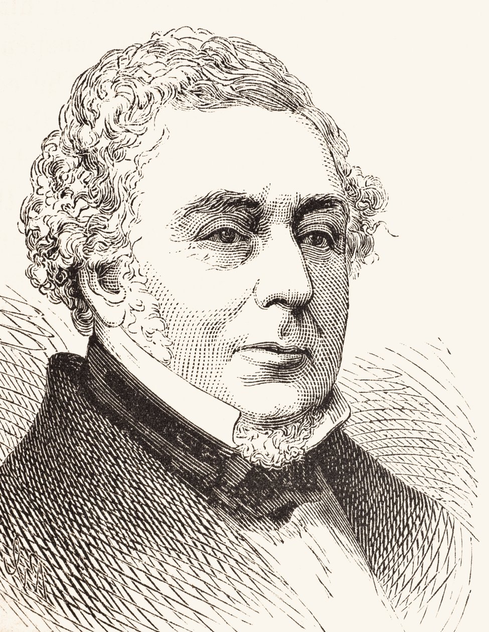 Robert Stephenson, aus The National and Domestic History of England von William Hickman Smith Aubrey (1858-1916) veröffentlicht in London, ca. 1890 von English School