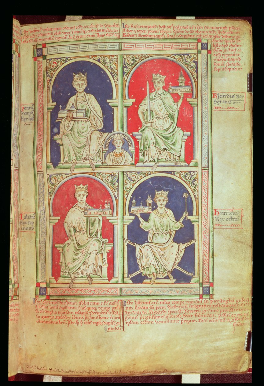 Vier Könige von England, aus der 