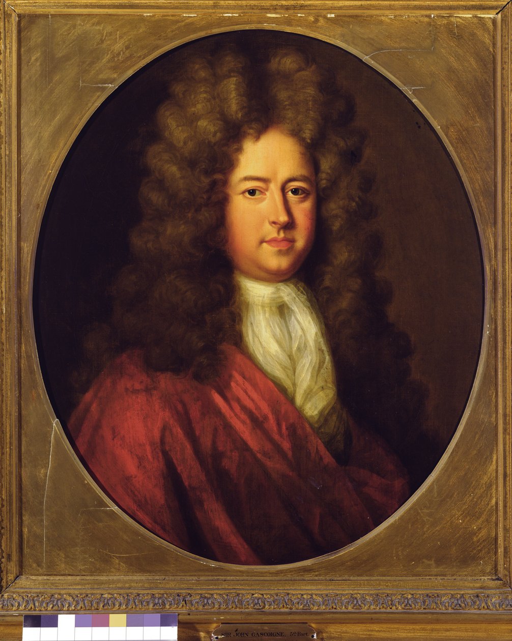 Sir John Gascoigne, 5. Baronet (1661-1728) von English School