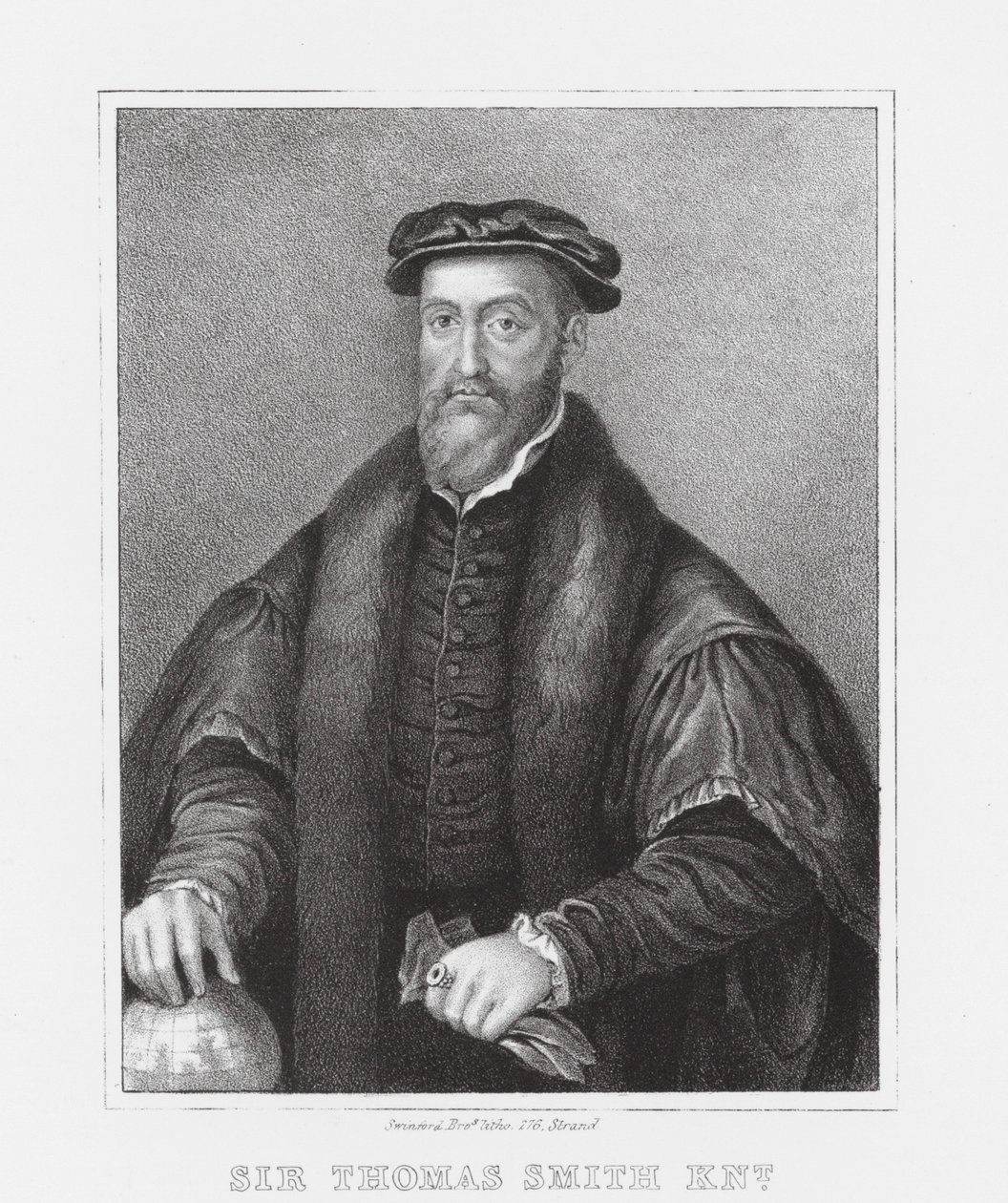 Sir Thomas Smith KNT (Gravur) von English School