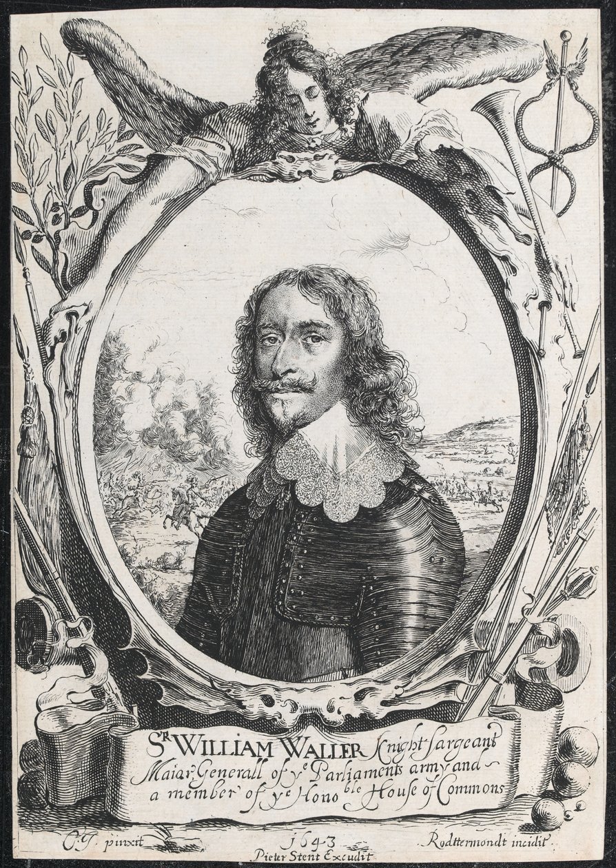 Sir William Waller, Ritter Sergeant Major General der Parlamentsarmee und Mitglied des ehrenwerten Hauses der Gemeinen von English School