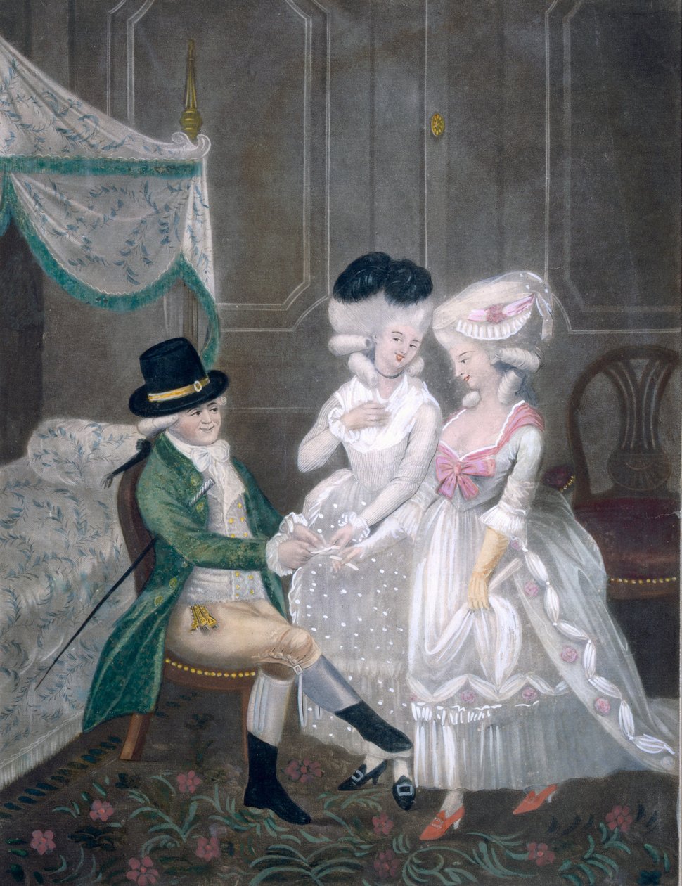 Sr. Timothy Thicketts erste Reise nach London oder die Schönheiten von Kings Place, die Lose ziehen für ein --, 1781 von English School