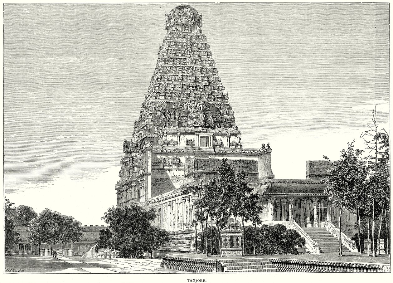 Tanjore (Gravur) von English School