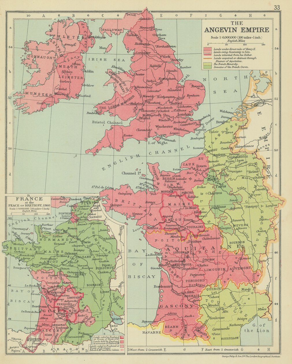 Das Angevinische Reich von English School