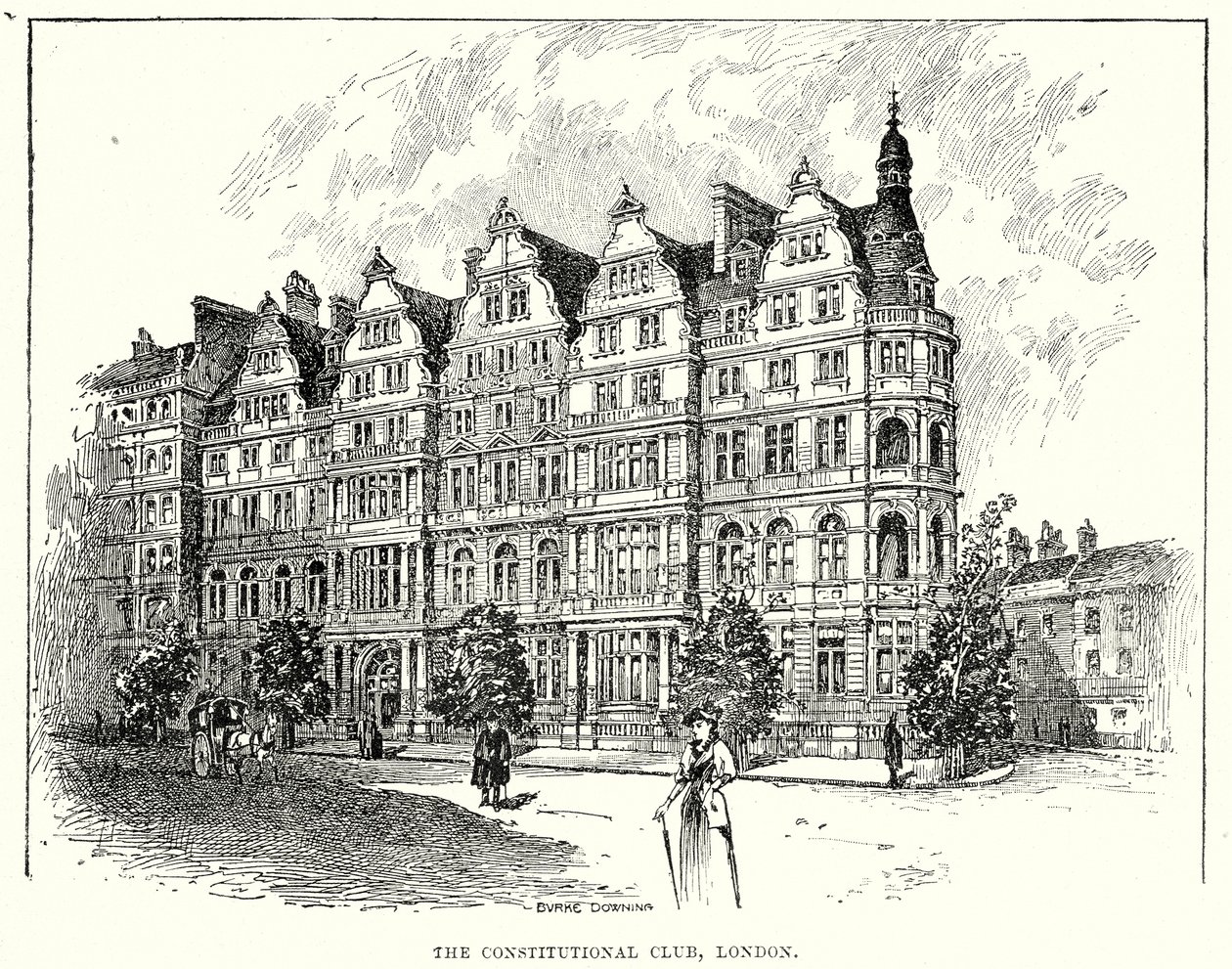 Der Constitutional Club, London von English School