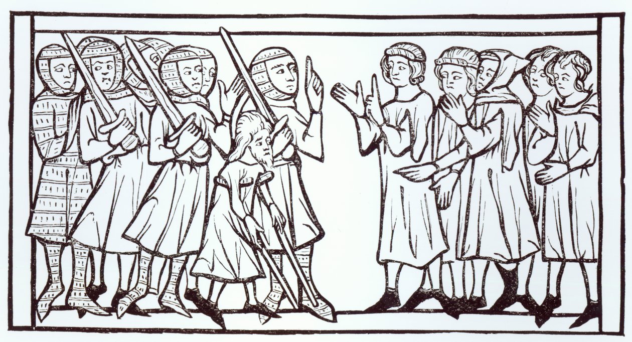 Die Gesandten aus dem Sudan, Illustration aus Wissenschaft und Literatur im Mittelalter und der Renaissance, geschrieben und graviert von Paul Lacroix, 1878 von English School