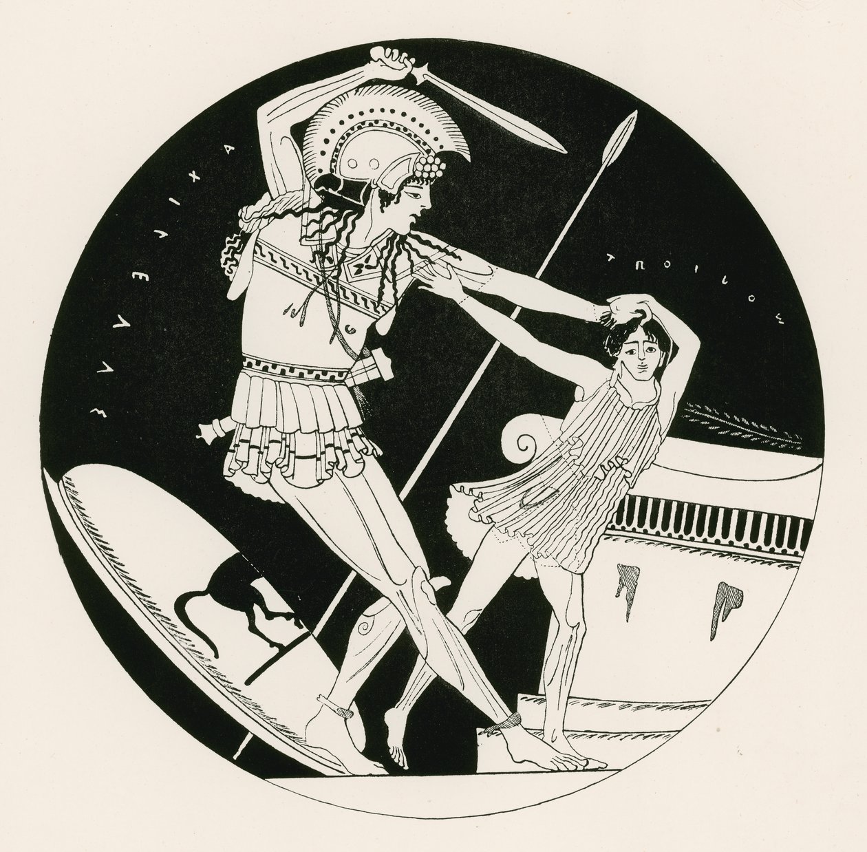 Der Tod von Troilos von English School