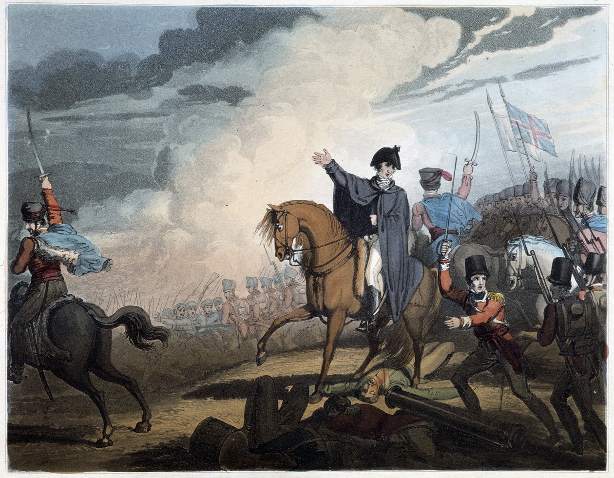 Die Siege des Herzogs von Wellington (aus den Platten von R. Westall), London, hrsg. von Thomas Davidson von English School