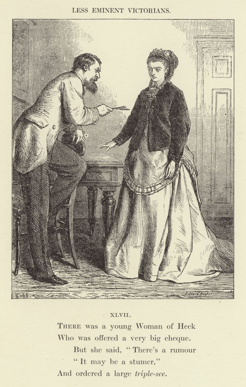 Es war eine junge Frau aus Heck (Gravur) von English School
