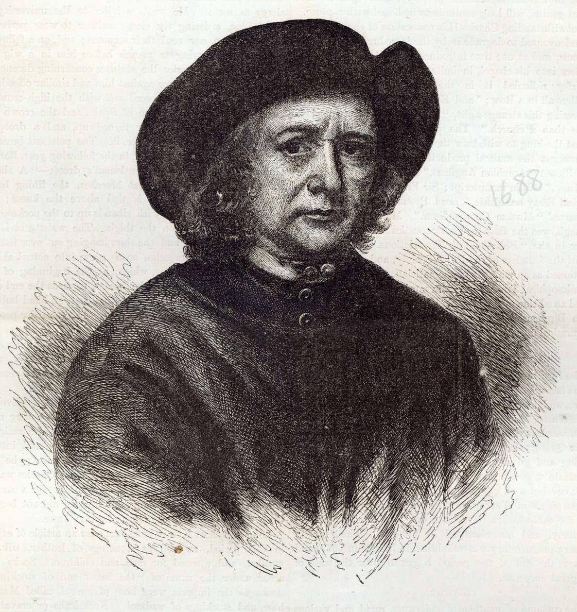 Thomas Britton, der musikalische Kohlenhändler, Illustration aus 