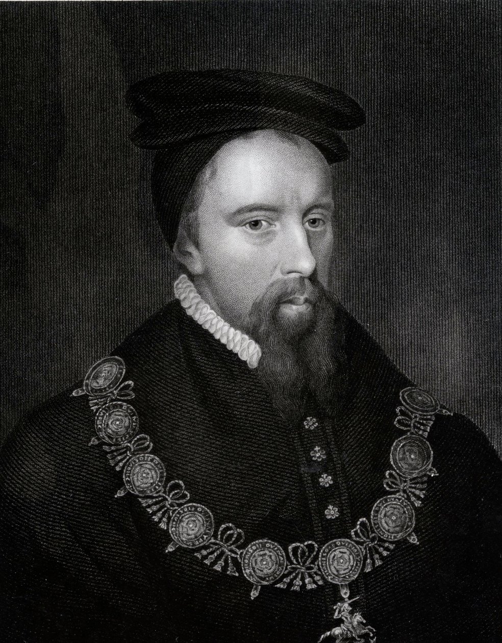 Thomas Stanley (1435-1504), 1. Earl of Derby, 1838 von English School