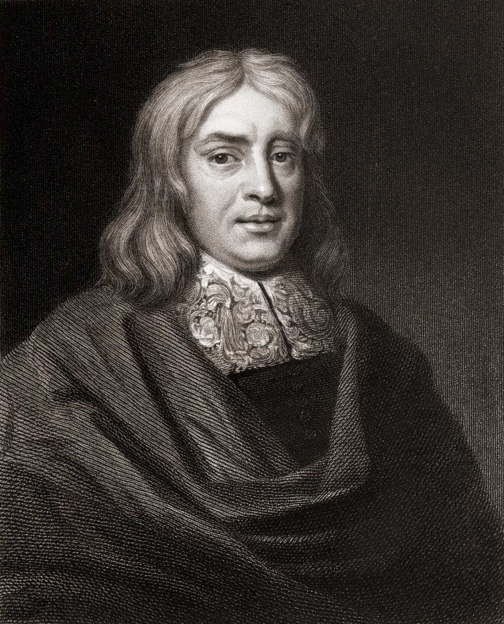 Thomas Sydenham (1624-89) aus The Gallery of Portraits, veröffentlicht 1833 von English School