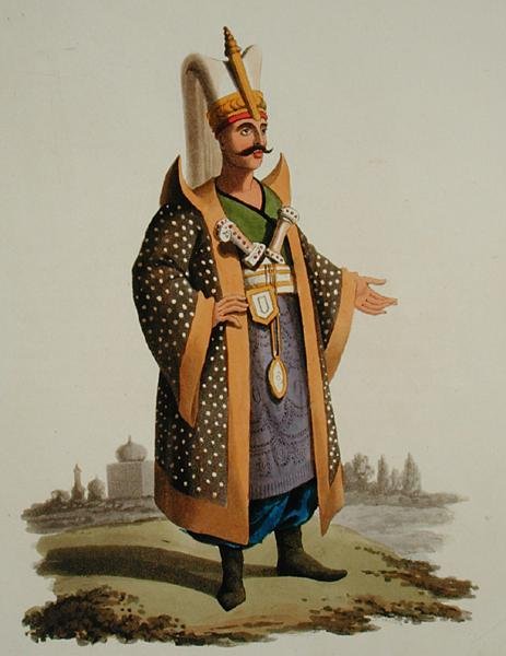 Türkischer Krieger, aus 