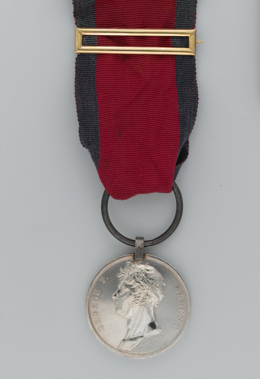 Waterloo-Medaille von English School